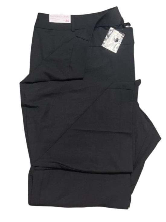 Lane Bryant Pants - Lane Bryant The Perfect Drape Straight Mid-Rise Straight Leg Dress Pants Size 26